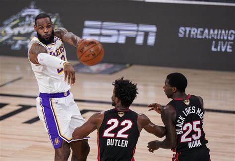 Lakers vs. Heat, Game 3 of NBA Finals: Live updates and score.